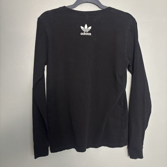 Adidas Men’s Nite Jogger Long Sleeve Black Shirt Small Running Funny Gift Cotton - Picture 4 of 9